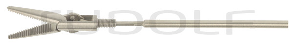 RS000-703 / Terminal De Agarre Ø 5 mm, 450 mm, 16 mm, Estriado, De Doble Acción