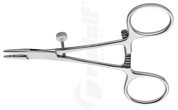 RU 5827-15 / Steinmann Tend. Grasp. Fcps. 13cm 11,5 cm, 4 1/2"