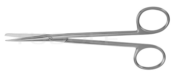 RU 1302-14 / Forbice Metzenbaum, Ac/Sm, Retta 14,5 cm