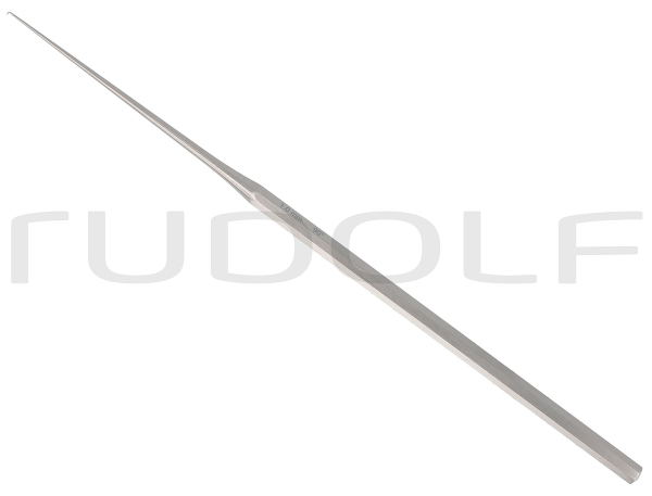RU 7907-05/10 / Ohr-Häkchen Shambaugh, Scharf, Abgewinkelt 90°, 1 mm, 16 cm