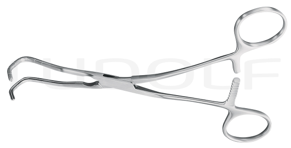 RU 7649-17 / De Bakey Atrauma Forceps, (L) 17 cm - 6 1/2"