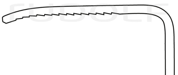 RU 4718-32 / Valva Centrale Henley, Sola 16x32mm