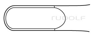 RU 5608-08 / Bone Rongeurs Forceps Stille 7mm, 23cm, 9"