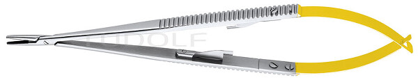 RU 5930-32 / Needle Holder Jacobson, TC, Str. 18cm, 7"