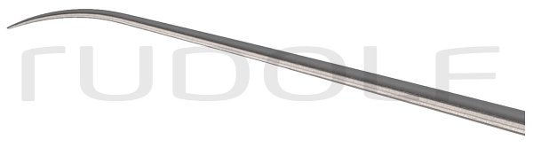 RU 7907-16/01 / Micro Needle Barbara, Curved, Sharp, 16 cm - 6 1/4"