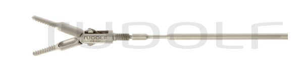RS000-518 / Insert Diss. and Grasping Fcps., Dolphin, Double Action, Long W. Spoon, Ø 5 mm