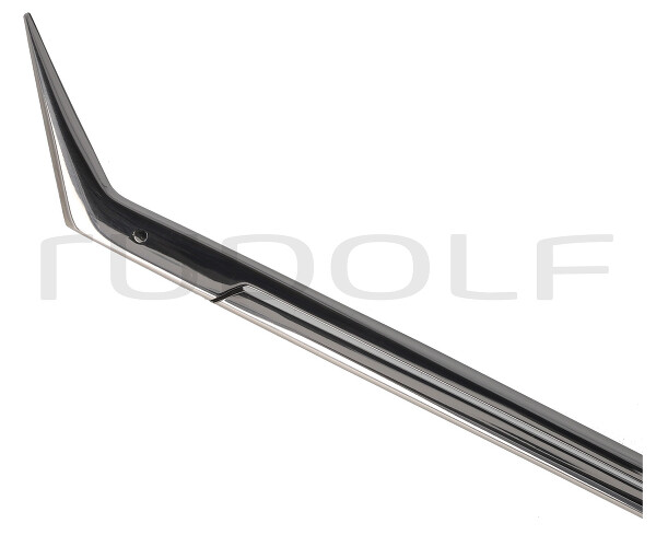 RU 1752-23HP / Ciseaux Vascul. De Bakey, 45°, Brillants 22,5 cm