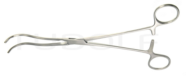 RU 7605-24 / Pinza Cardiovascolare De Bakey, Curva Per Preparazione, 23cm