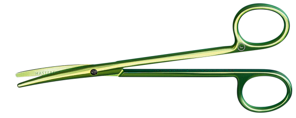 RU 1311-14G / Dissecting Scissors Metzenbaum Mastercut Curved, 14.5cm
 - 5 3/4"
