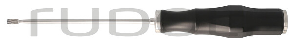 AT304-004 / Escofina Áspera, Vastago Ø 4 mm Recta, Lu 120 mm