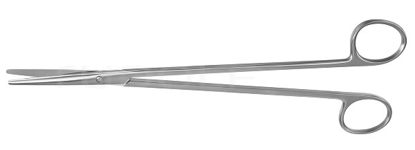RU 1321-25 / Forbice Metzenbaum, Retta 25,0 cm