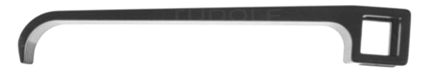 RU 6431-27 / Valve MC Culloch, Large, Noire, 1 Pce 70x27mm
