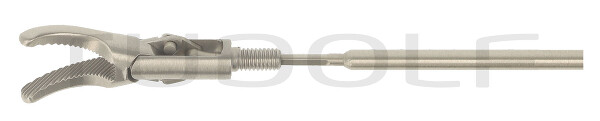 RS000-727 / Inserto Pinza Da Presa Maryland, Zigrinata, Curva, Biarticolata,Ø 5mm