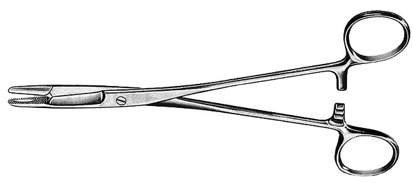 RU 6030-14 / Needle Holder Olsen-Hegar, Str. 14cm, 5 1/2"