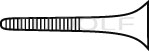 RU 3934-08 / Bulldog Clamps Diethrich, Str. 8 mm, 0,3"
