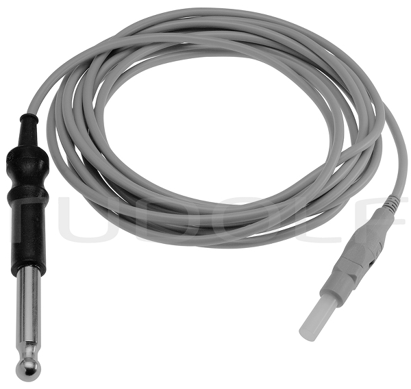 HF300-153 / Anschlusskabel mit Sicherheitshülse für Valleylab, Conmed, Bovie-Geräte Länge 3,5 m