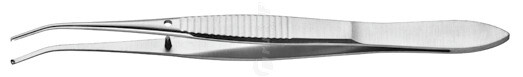 RU 4261-10 / Pinza Chirurgica, Delicata, Cv Leg, 1x2 D., 10 cm - 4"