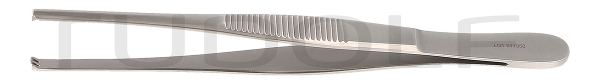 RU 4102-13 / Pinzette Chir. Standard, Ger., 2x3Z. 13,0 cm