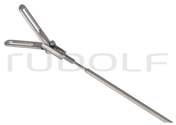 RS000-567 / Terminal De Agarre Fenestrado Ø 5 mm, 330 mm, 22 mm, De Doble Acción