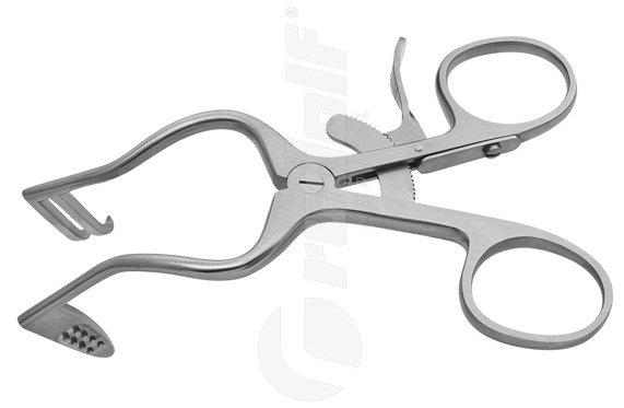 RU 4689-01 / Wundsperrer Plester-Helms, Scharf, Spreizweite 45 mm, 11 cm