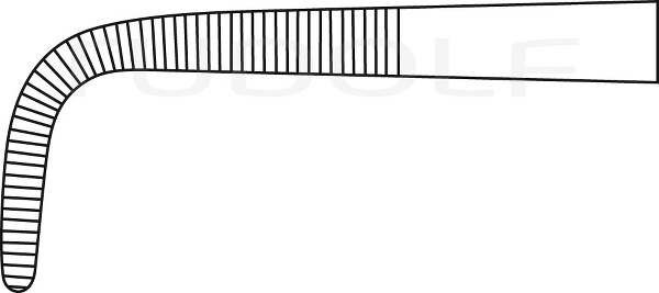 RU 3279-26 / Ligature Fcps Kantrowitz, Cvd. 26,5 cm, 10,5"