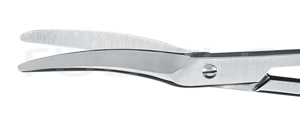 RU 2086-19 / Episiotomieschere, Gezahnt 19,0 cm