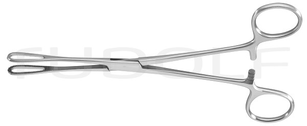 RU 3896-18 / Pinza Per Tamponi Rampley, Retta 18,0 cm