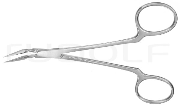 RU 4362-13 / Pinza P Schegge Stieglitz, Senza Cremagl Curva, 13,5 cm