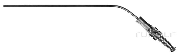 RU 6420-39 / Suction Tube Frazier (Fergusson), Ø 3,3mm 10 Ch/Fr, (Wl) 150mm - 6", W. CUT-OFF, LUER-HUB and Stylet