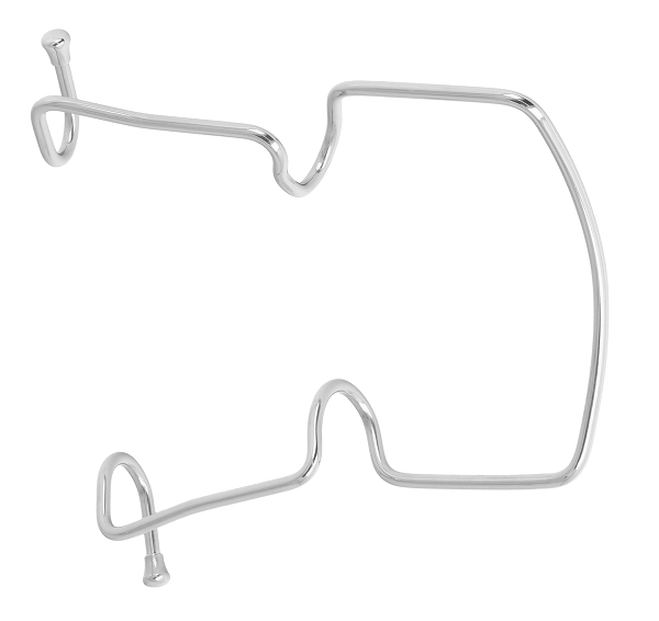 RU 8423-13 / Lip and Cheek Retractor Oringer, Fig. 3 11,0cm
/4 1/4", Self-Retaining