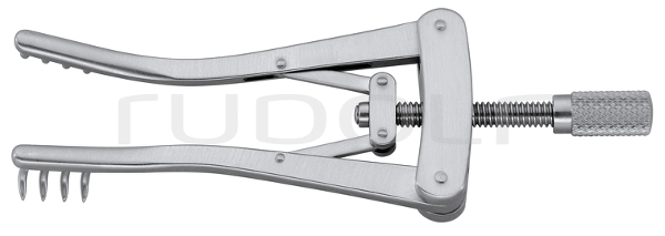 RU 4650-07 / Alm Retractor, Sharp 7 cm - 2 3/4"