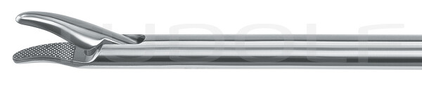LP353-133 / Nadelhalter; Links Gebogen; Ergonomisch Gerader Griff; NL 330mm; Ø5mm; TC