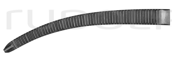RU 3111-21 / Pinza Hemostática Halsted-Mosquito, Curva, 1x2 Dientes, 21 cm