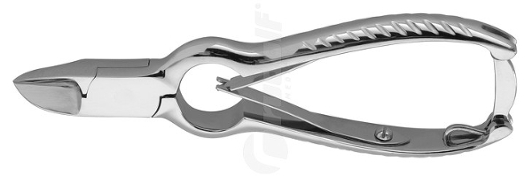 RU 8870-13HP / Nail Nipper, Stainless, High Polished 13,0cm
