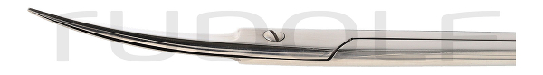 RU 1413-20HP / Scissors Sims, Sh/Sh, Cvd., High Polished 20 cm, 8"