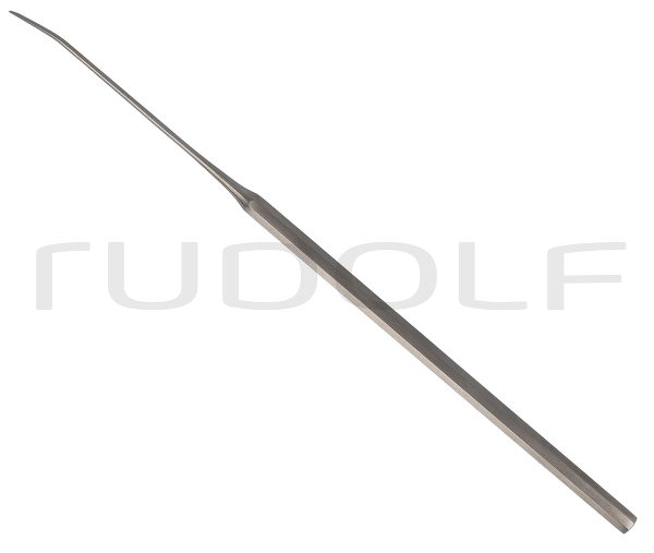 RU 7908-04/01 / Raspatorium Rosen, Abgewinkelt 15°, 12 x 1 mm, 16 cm