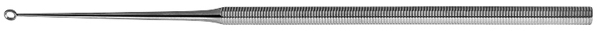 RU 7900-02 / Curette Buck, Figure 2,Straight, Blunt, I Ø 2.4 mm, O Ø 3.7 mm, 14.5 cm - 5 3/4"
