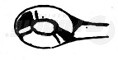 RU 6291-01 / Lupuslöffel Wolff, Gelocht F. 1