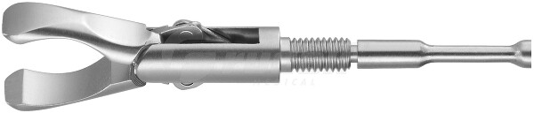 RS000-559 / Aufsatz Fasszange, Glatt, Stumpf, Doppelbeweglich, Ø 5 mm