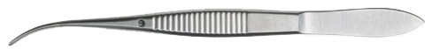 RU 9881-10 / Pinza Per L'occhio, Anatomica, Leggermente Curva, 1mm, 10cm