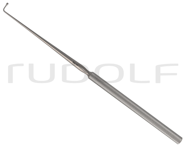RU 7946-01 / Ohrhebel Wagener, Geknöpft, Figur 1, 90°, 5 mm, 14 cm