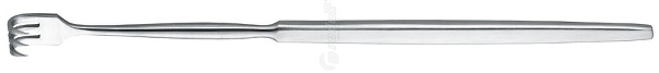 RU 4460-03 / Retractor 3Prongs Sharp 16 cm