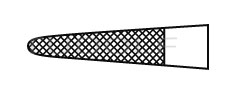 RU 6054-41 / Needle Holder De Bakey, TC, Str. 21cm
, 8 1/4"