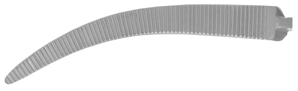 RU 3289-14 / Ligature Fcps Baby-Overholt, Cvd. 13,5 cm, 5,25"