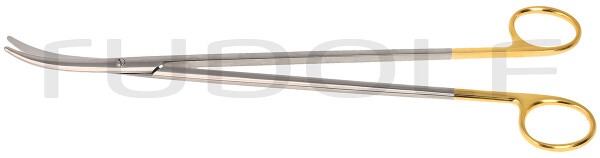 RU 1334-28 / Forbice Metzenbaum, Curva, TC 28,0 cm