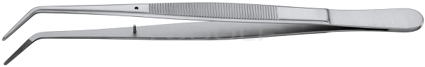 RU 4057-20 / Dressing Forceps, Angled 20cm
, 8"