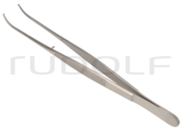 RU 4191-18 / Pinza Chirurgica Potts-Smith, Curva, 1x2D 18,0 cm