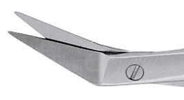 RU 1760-19 / Tijera Hegemann-Diethrich, Angulada A 25°, 18 cm