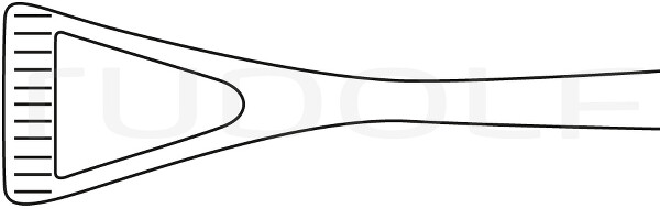 RU 3156-14 / Pinza Hemostática Collin, Recta, 14 cm