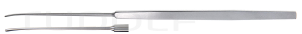 RU 7939-16 / Ohrhebel Zaufal, Gebogen, Stumpf, 2 mm, 16 cm